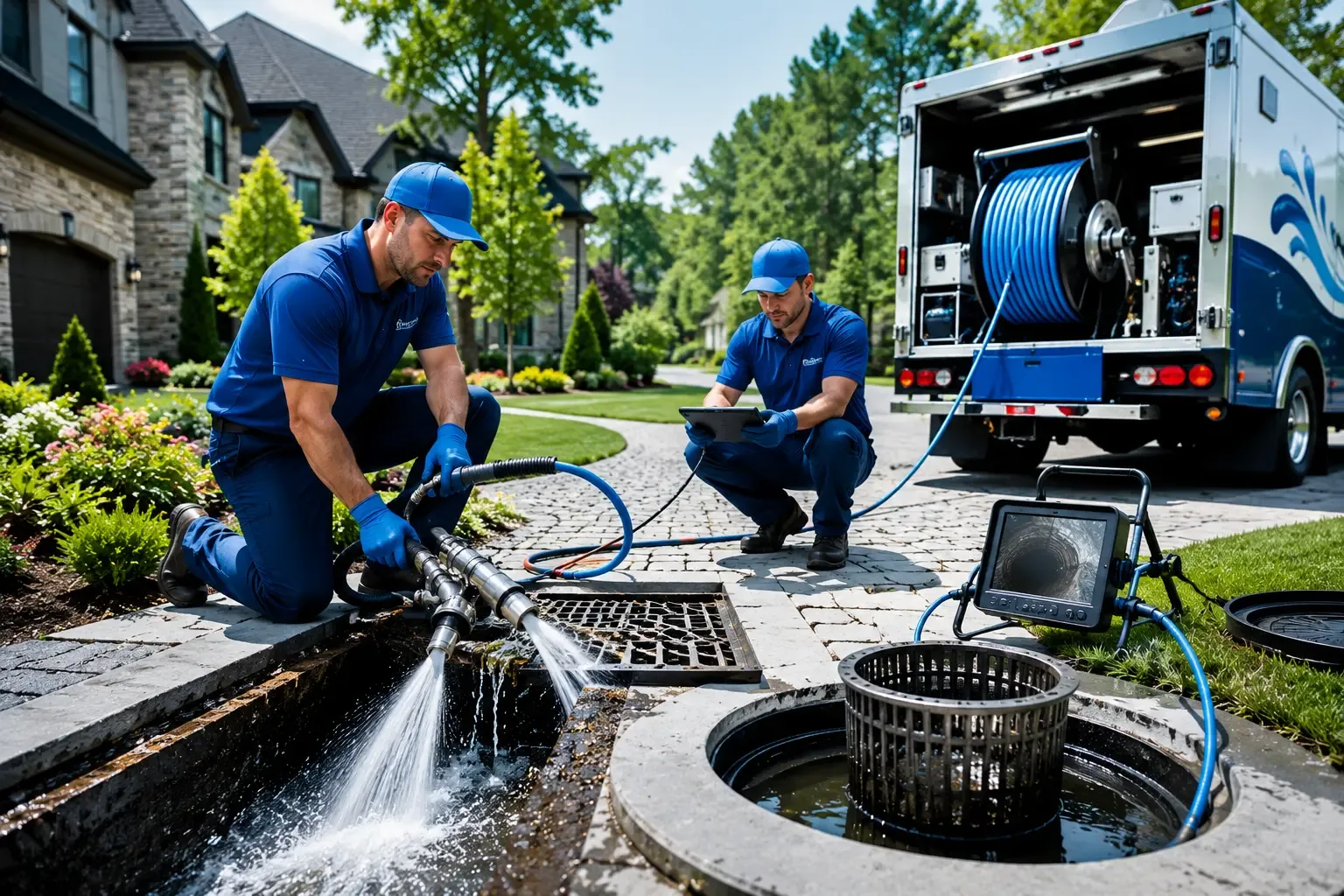 Local outdoor drain cleaning professionals in Alvin, TX